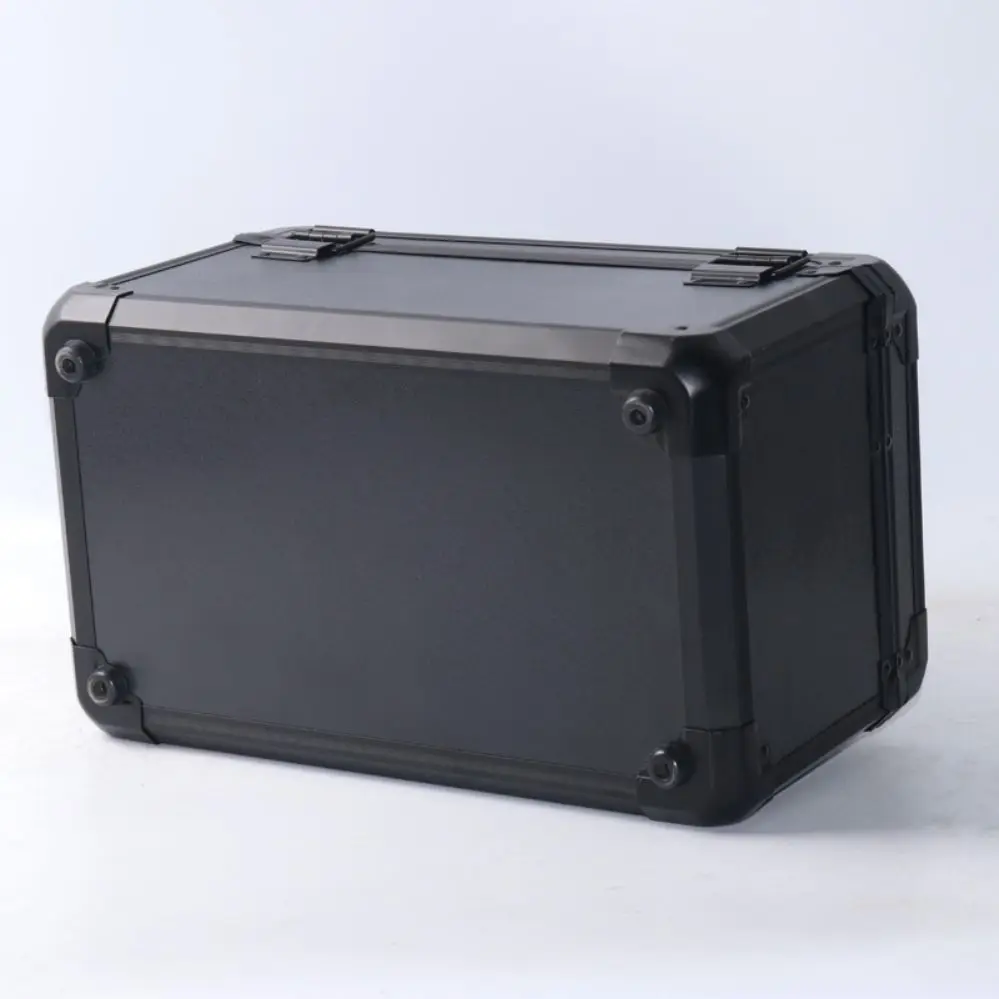 Portable Aluminum Tool Case Box Safety Equipment Aluminum Toolbox Instrument Box case Storage Suitcase Case With DIY Foam