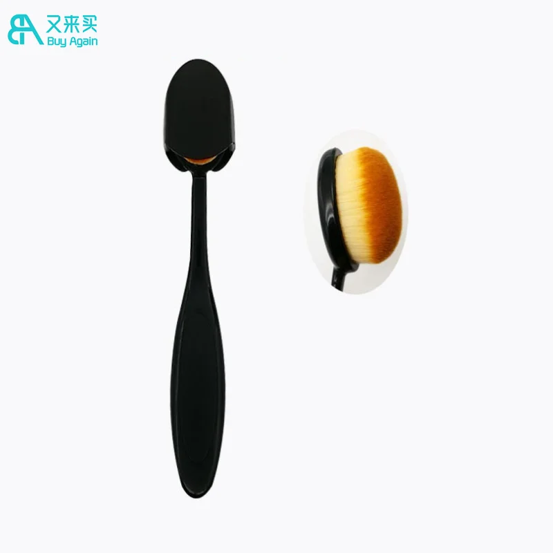 brush soft oval toothbrush oval foundation brush make up toothbrushes oval makeup brushes