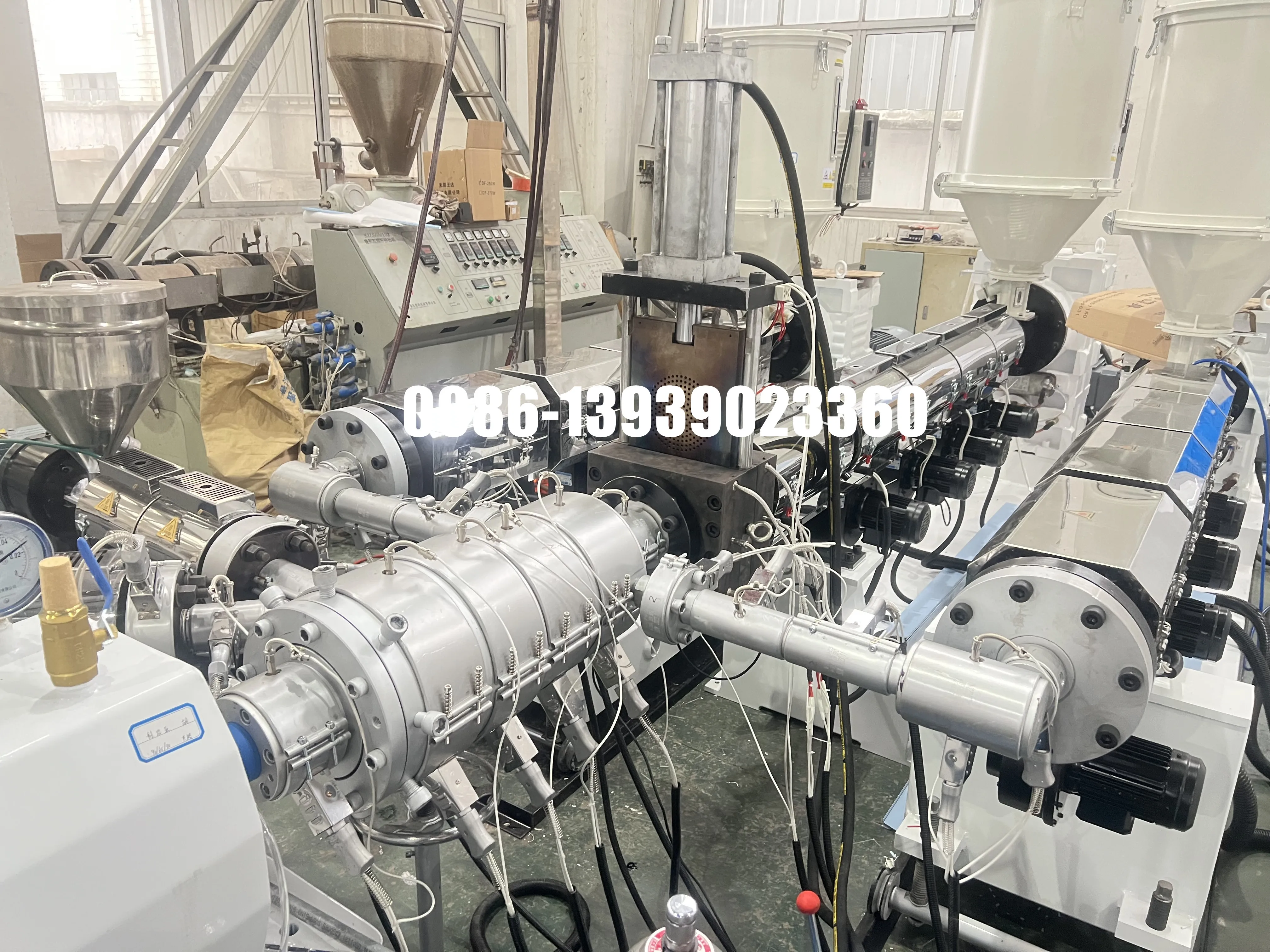 PPR pipe extrusion production line/ PPR fiberglass extrusion making machine supplier
