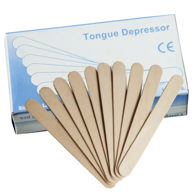 Disposable Medical Manufacturer Wooden Waxing Spatula tongue depressor