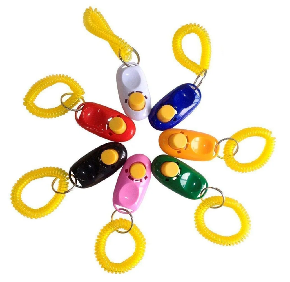 Kingtale Coolrunner Universal Animal dog clicker pet training with Wrist Bands Strap