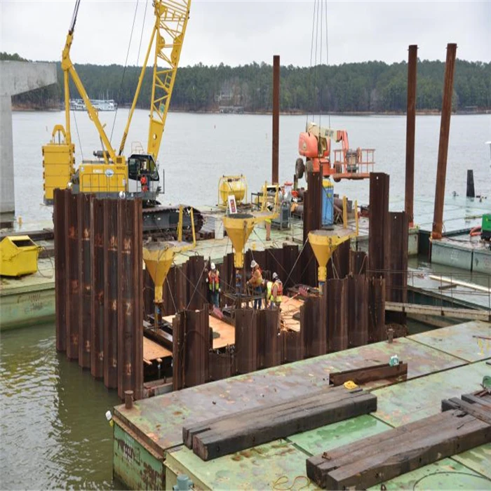 Modular Steel Portable pontoons of barge