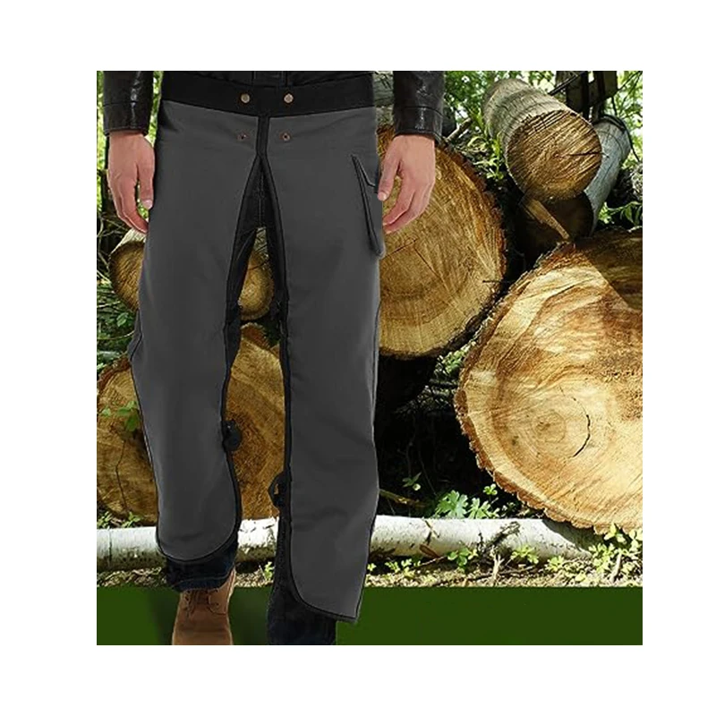 Chainsaw Chaps Apron Wrap 8 layer for Men Women Loggers Forest Workers Protective Chain Saw Pants Adjustable