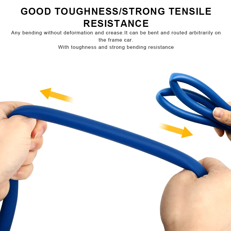 RIDERACE 1.5m Internal Line Housing Damper Bicycle Inner Wiring Frame Damper Noise Prevention Tube Sound Absorption Tube Sponge