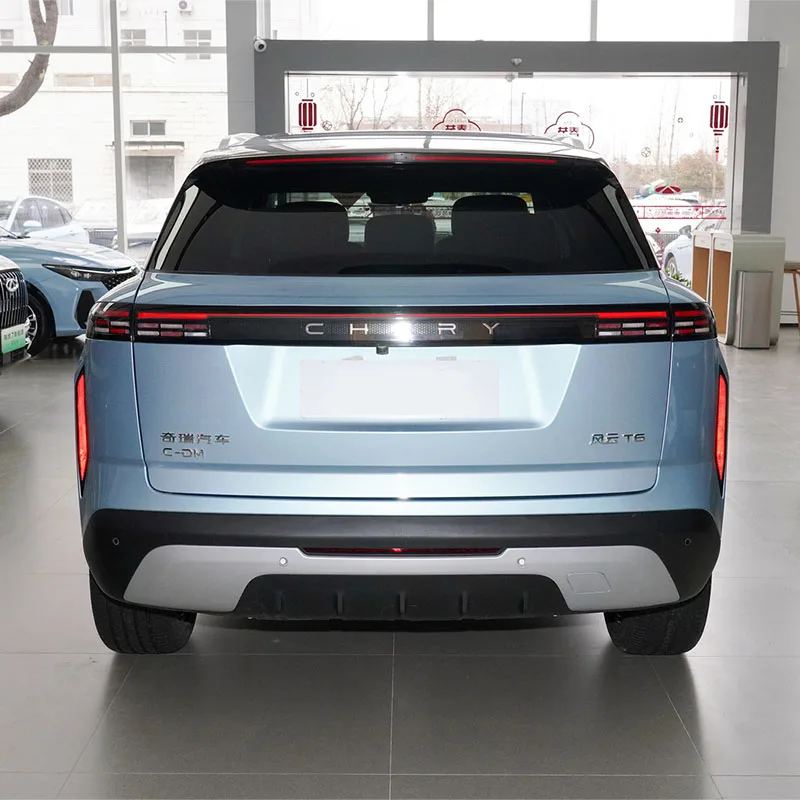 Китайский бренд 2023 Chery Электрический дешевый автомобиль 5-местный среднеразмерный семейный Fulwin Phev T6 новые энергетические электромобили