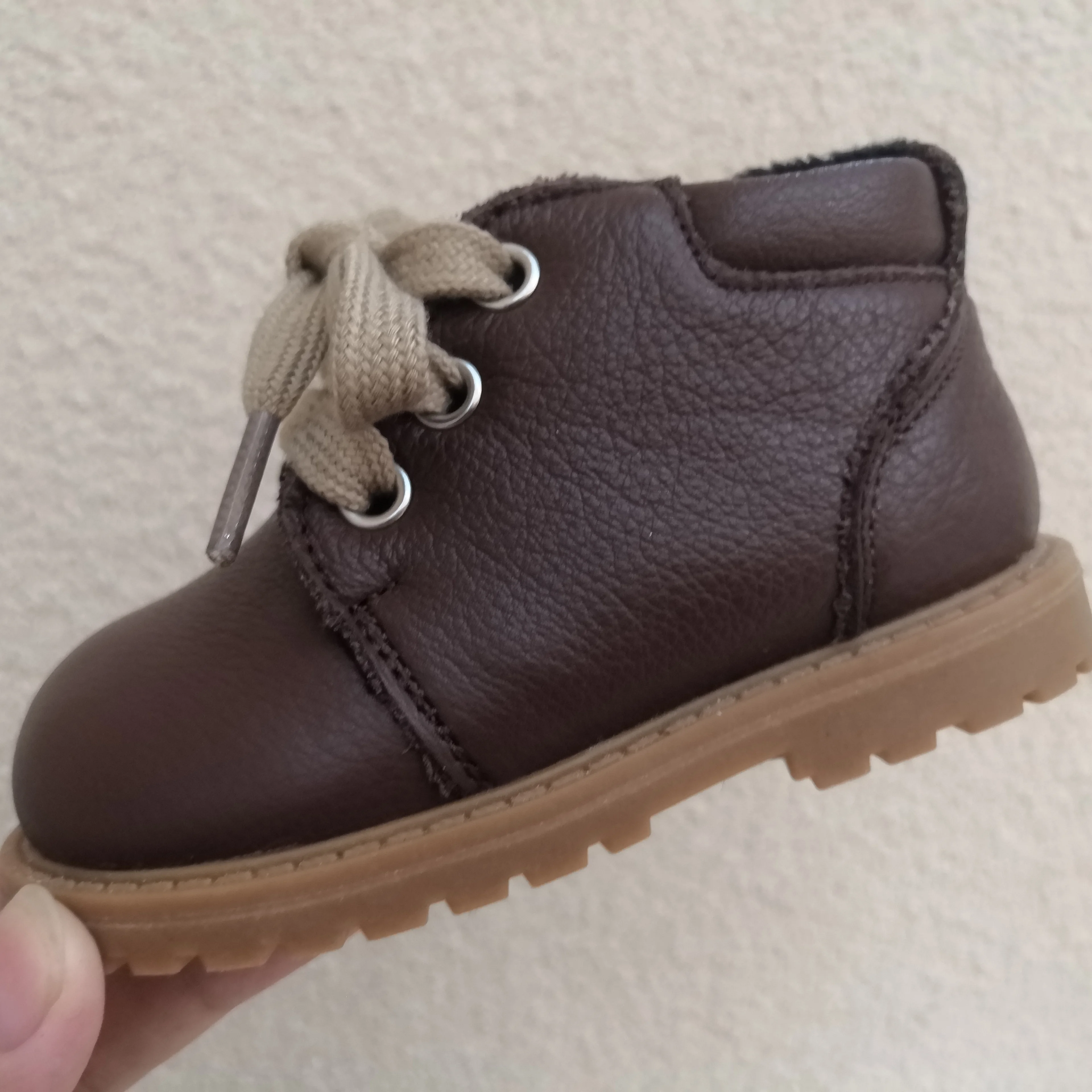 Winter Warm  Baby Solid Snow BootsInfant Girls Boys Cotton Shoes