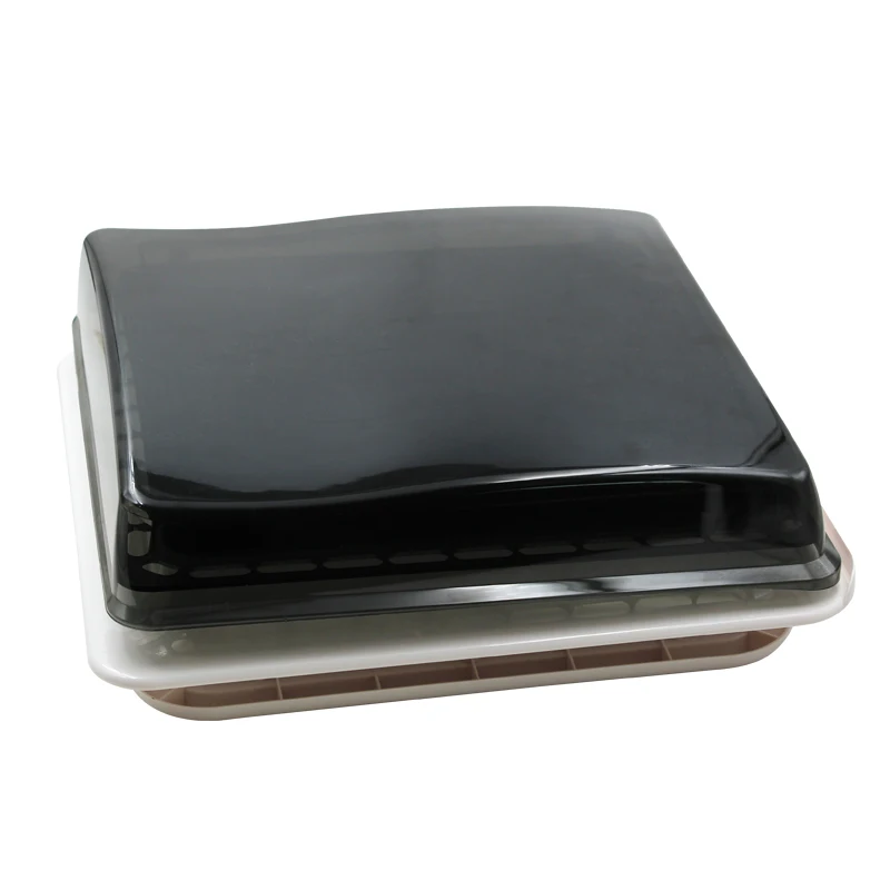 Caravan accessories Motorhomes vents 12 volt fan 20W with LED camper rv window Recreational Vehicle manual control