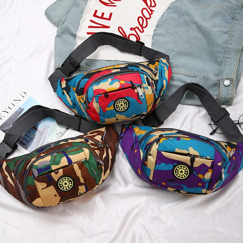 2020 Good Quality Canvas Nylon Custom Fashion Fanny Pack Wholesale