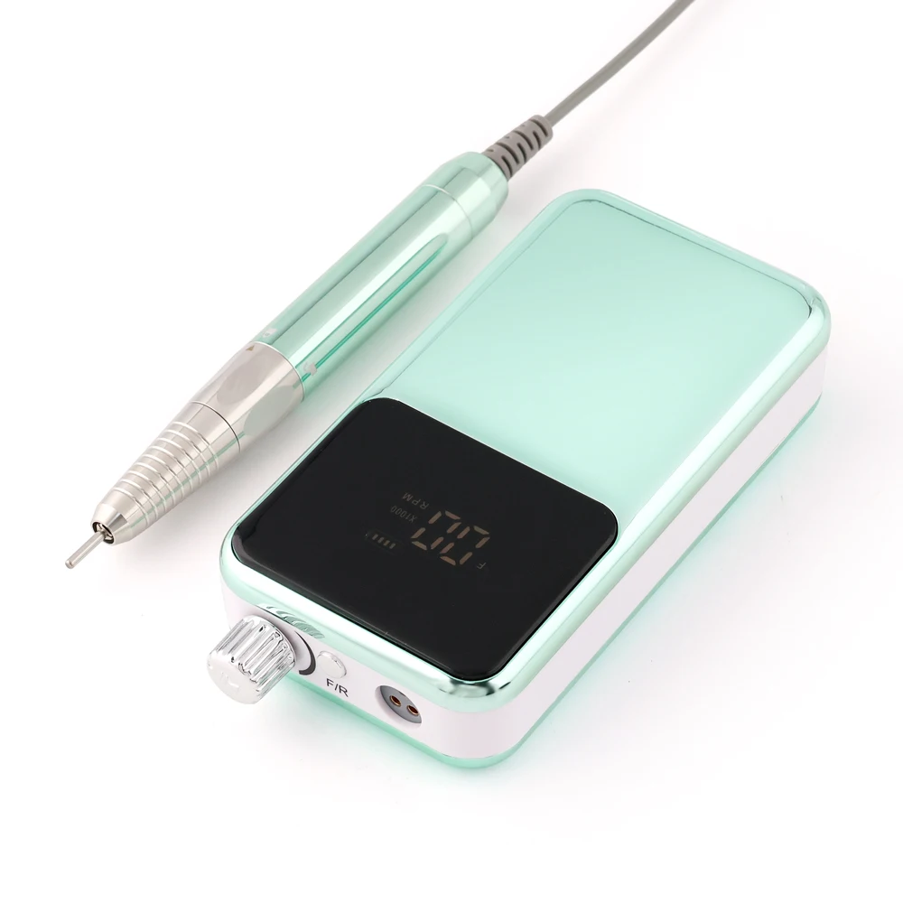 Amazing Cordless Electric Nail File 85W Brushless Nail Drill 35.000RPM Rechargeable E-file for Salon Manicure Supplies