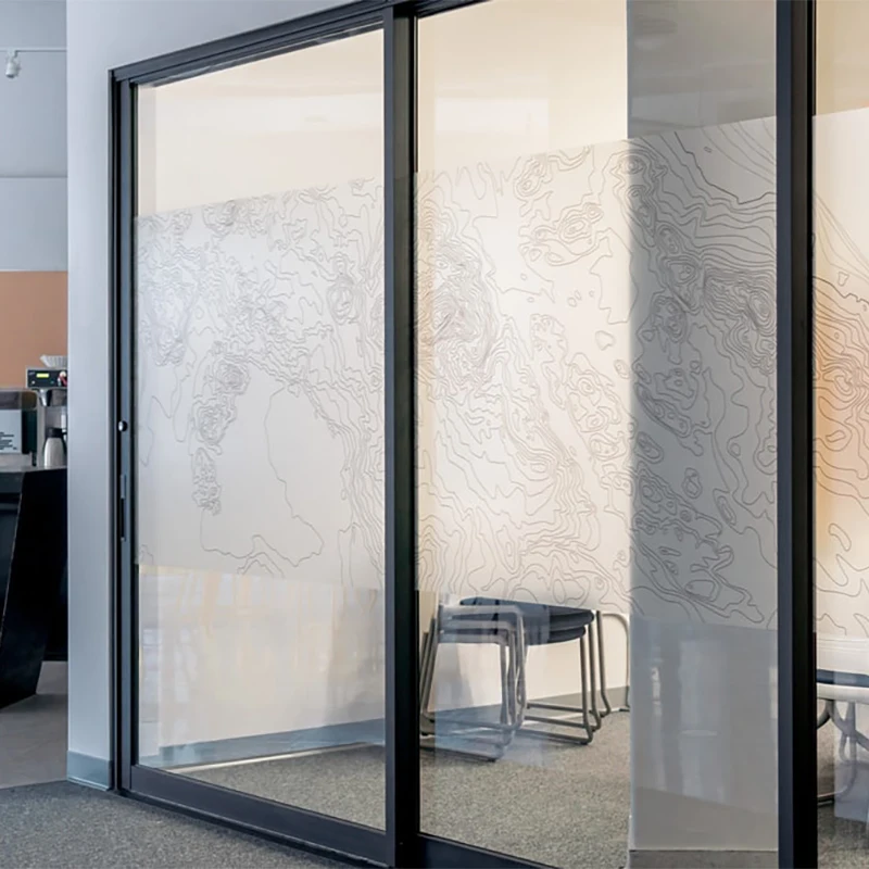 George Black Color Thermal Break Aluminum Doors Glass Hinged Front French Door Exterior Patio