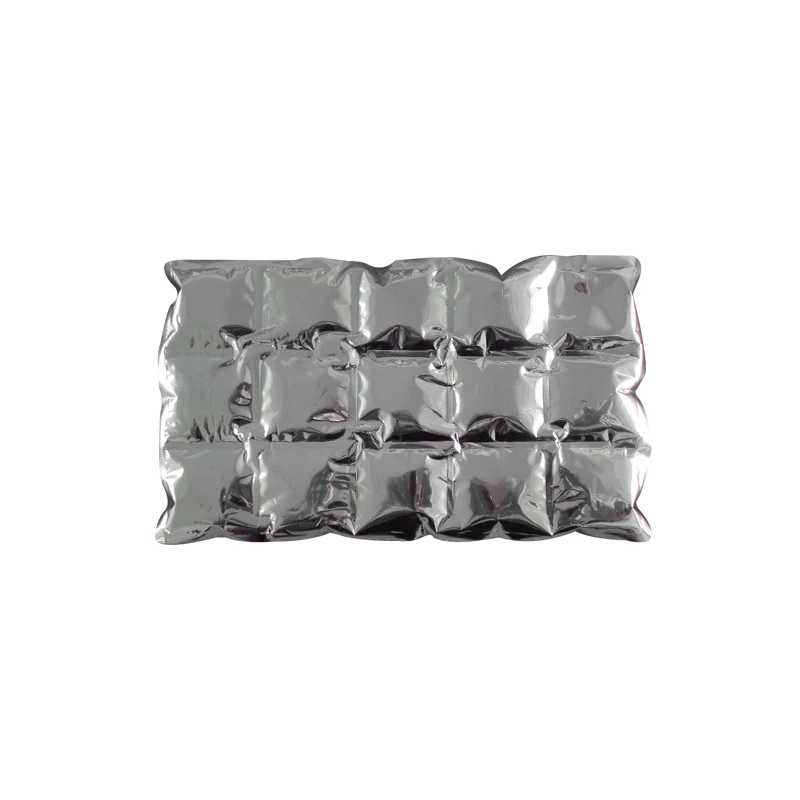 MOEN Customized Size Gel lce Bag Plastic Pvc Cube Ice Pack Sheet For Food Delivery