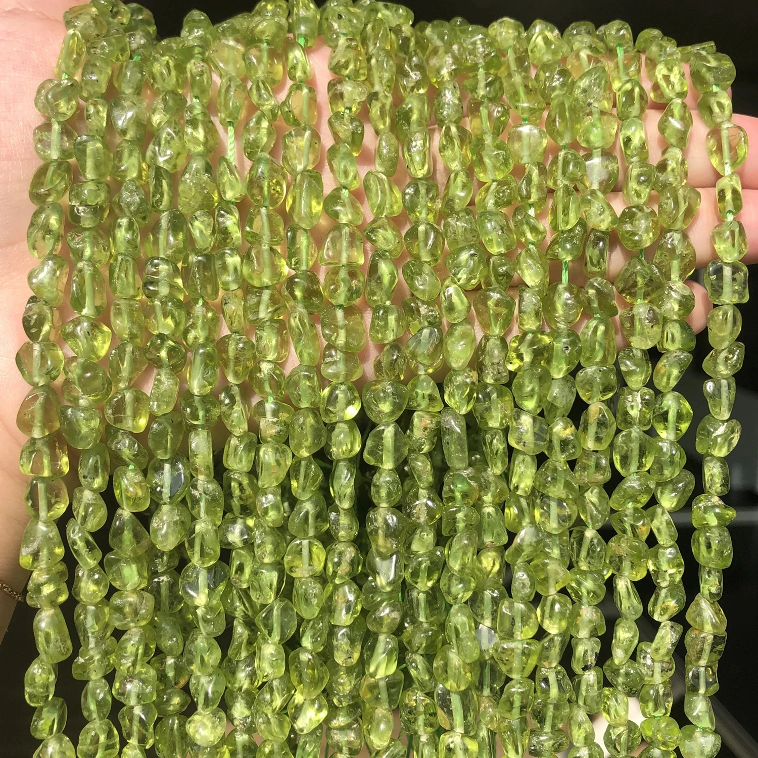 5-8mm Natural Pink Opal Moonstone Colorful Fluorite Stone Beads Irregular Spacer Beads for jewellery Making DIY Bracelet