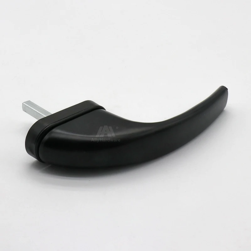 Customizable zinc alloy UPVC window handle with 2 pcs iron screws