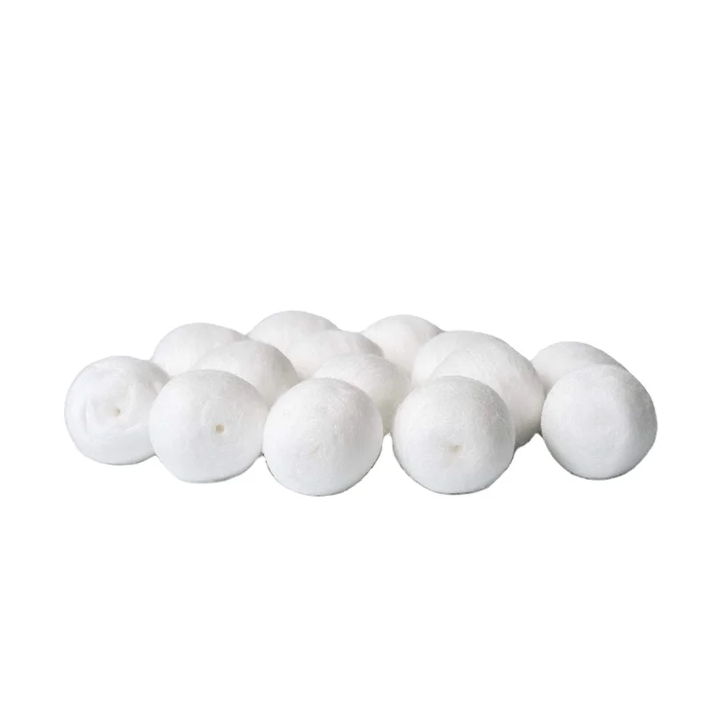 Disposable Medical absorbent cotton wool Ball cotton ball