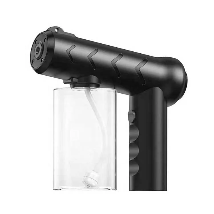 Hight Quality Blue Light Automatic Sprayer Gun Beauty Barber Nano Spray Atomizer Home Cordless Gun