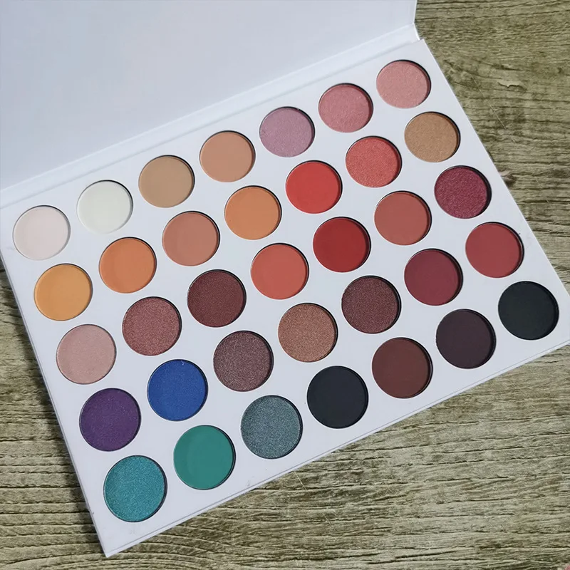 Ребрендинг, водостойкая жемчужная матовая жестокость, без OEM ODM палитра теней для век, макияж глаз