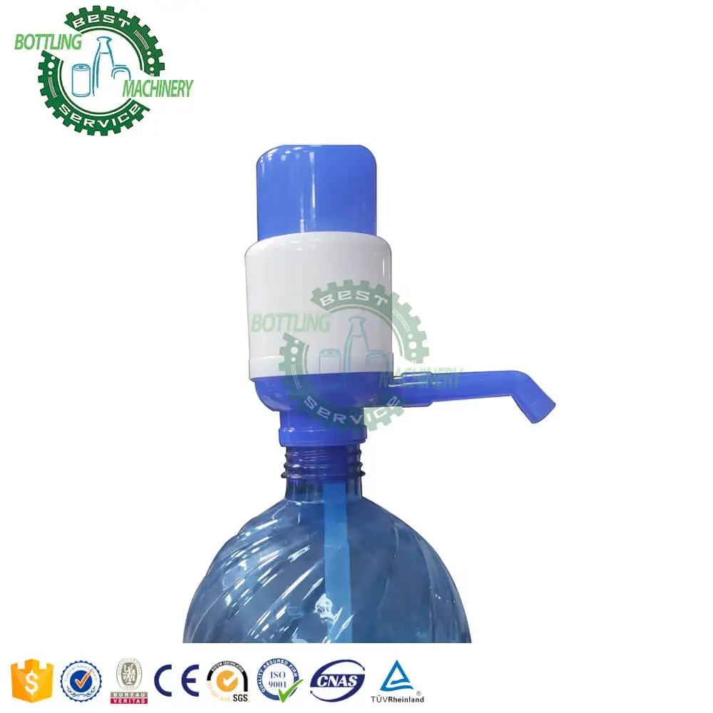 High quality 55mm neck 18.9 Ltr 19 Liter 20 Liters 5 gallon water bottle manual water pump dispenser for school hotel