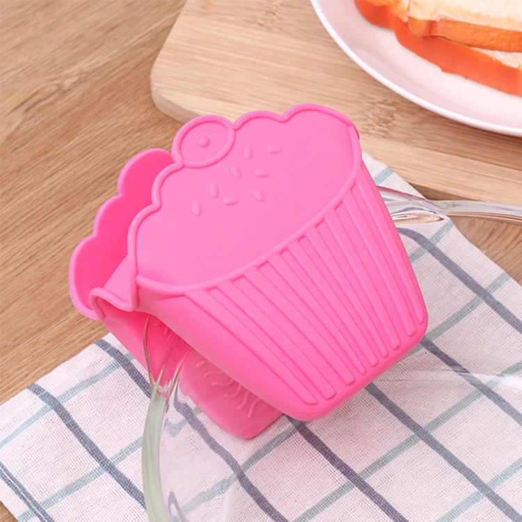 Hot sale Colorful Heat Insulating Gloves Food Grade Silicone Heat-resistant Gloves For Baking microwaveable durable