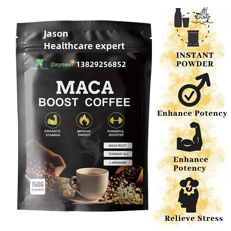 Chinese Private Label Instant Coffee Blend Maca Energy Coffee For Men