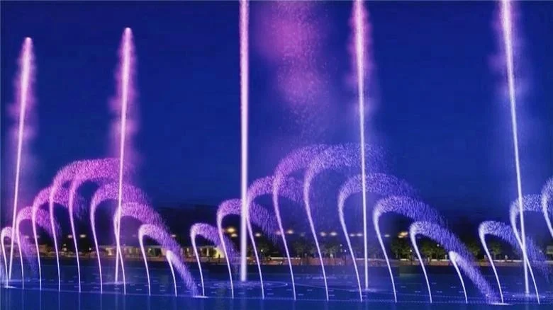 Water fountain swing fountain pool with stable function