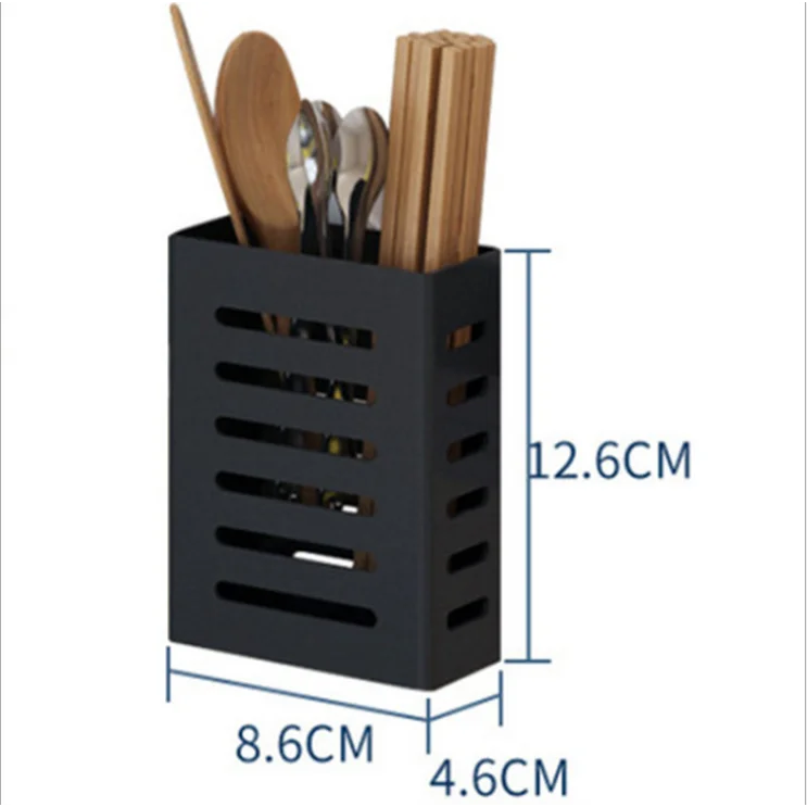 
High Quality Wall mounted stainless steel kitchen chopsticks barrel 