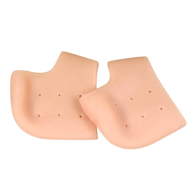 Silicone Gel Heel Sock Protector Cracked Heels Relief Protector