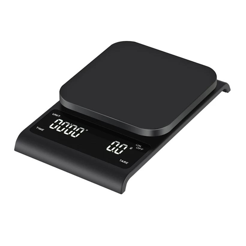 Manufacturer Best Selling Durable Plastic Electronic Digital Coffee Scale Kitchen Scales With Timer