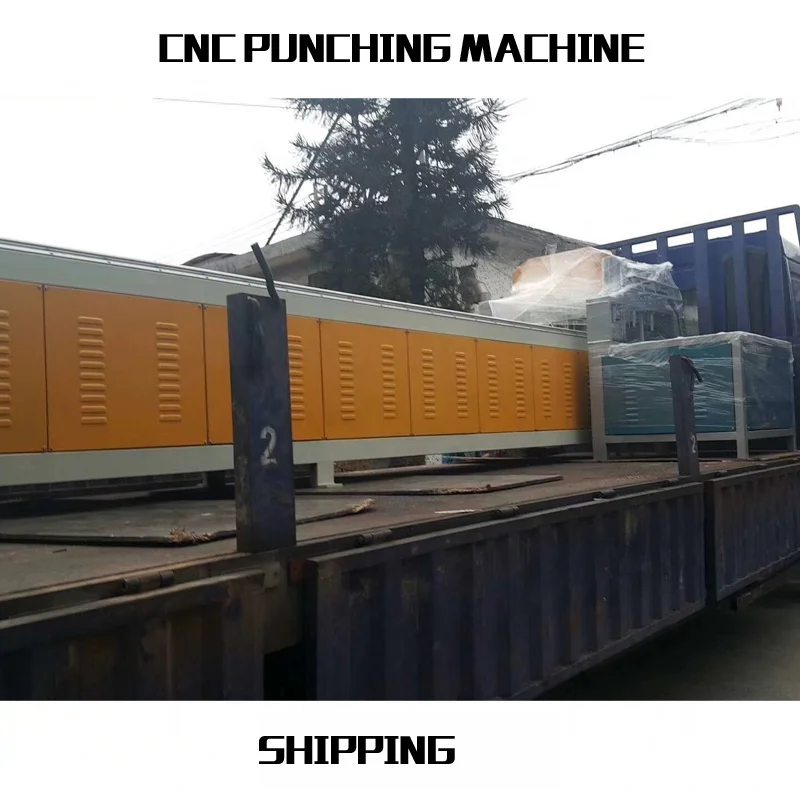 automatic manual square round tube hole hydraulic punching cutting machine cnc plc with competitive price and high