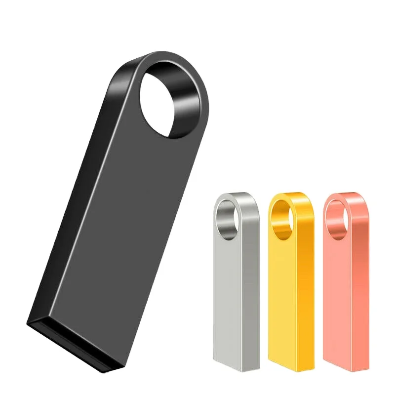 New Mini Metal  USB Flash Drive USB 2.0  8GB/16GB/32GB/64GB  waterproof Portable U Disk