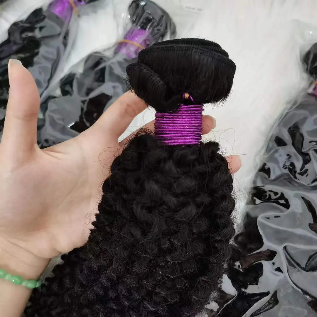 Amara wholesale kinky curly natural hair bundles and lace frontal blonde kinky curly bundles brazilian kinky curly bundles