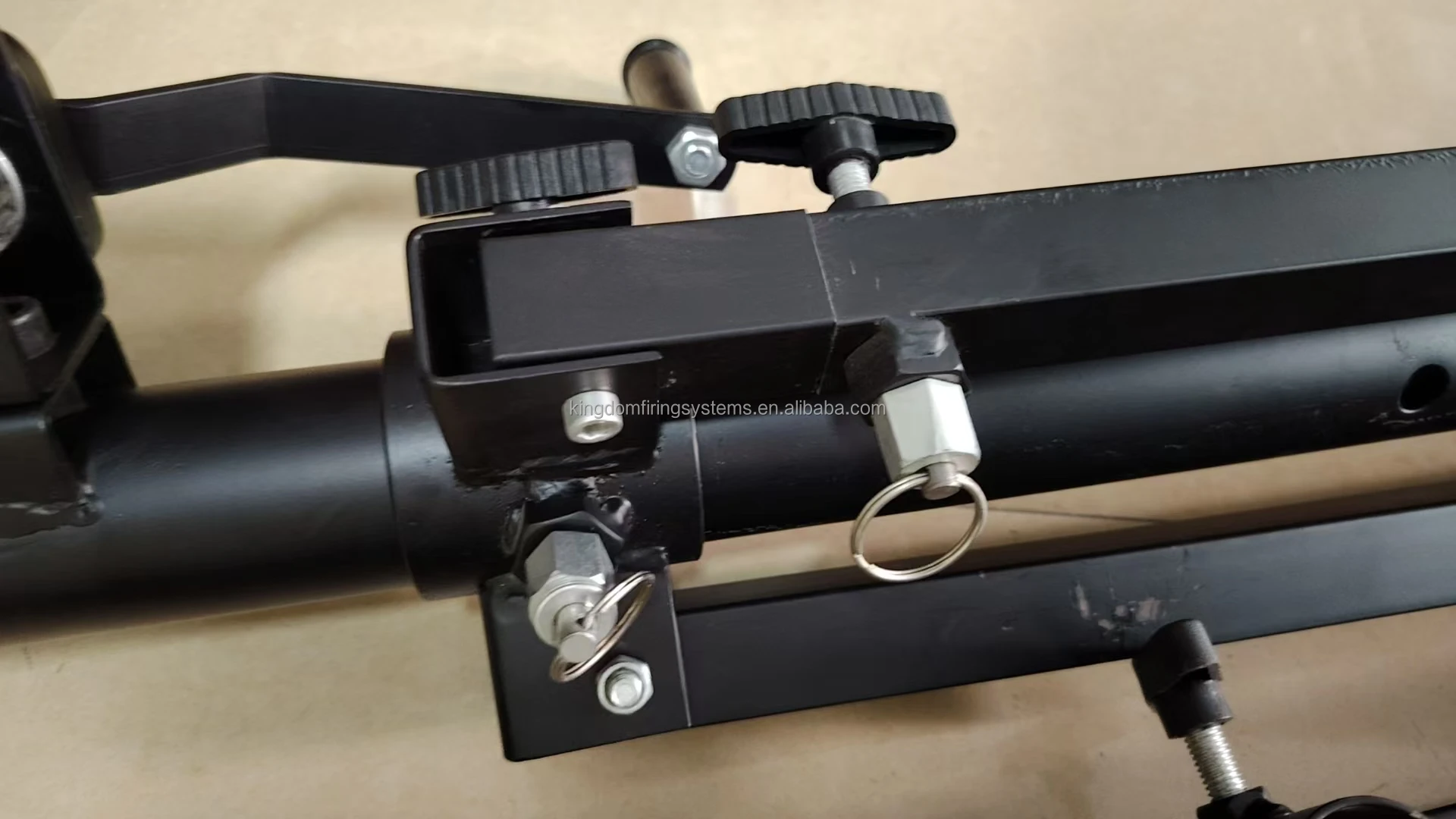 Folding Arm Lifting Support With Two Cross Bars for Firewroks Show for Stage Wheels for Celebration Occassion