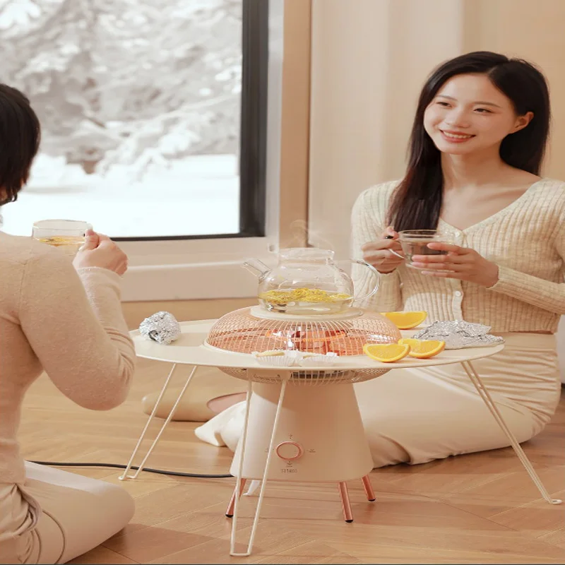 SOTHING Small Sun Rapid Heat Heater Home Energy-saving Under-the-counter Electric Heater Grill Fireplace Winter Heating