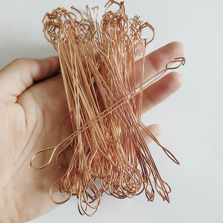 Double Loop Bar Tie Wire / Copper coated loop double Wire Ties