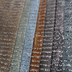 Shiny Warp Knitted Velveteen Sofa Fabric