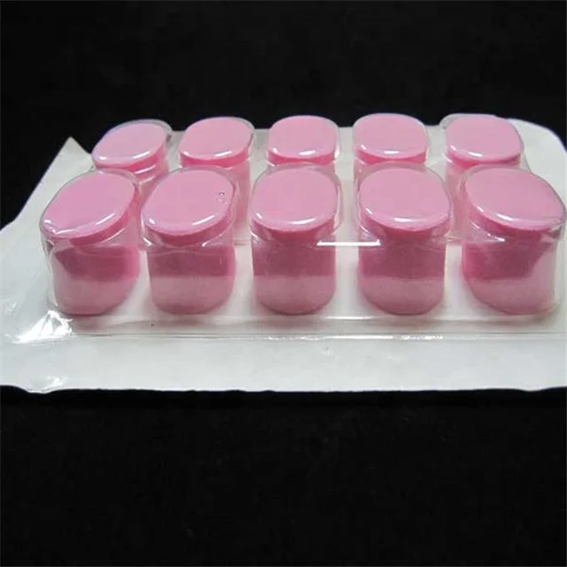 Clear plastic  clamshell  blister  tray  capsule  blister pack