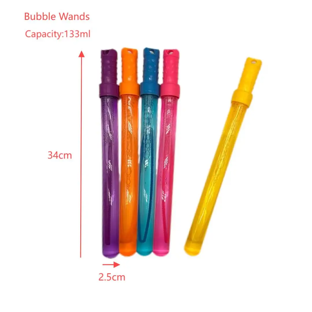 Hot Sale Wholesale 5pcs Outdoor Sports Toy Kids Colourful Bubbles Pipes Toys Sword Bubble Wand