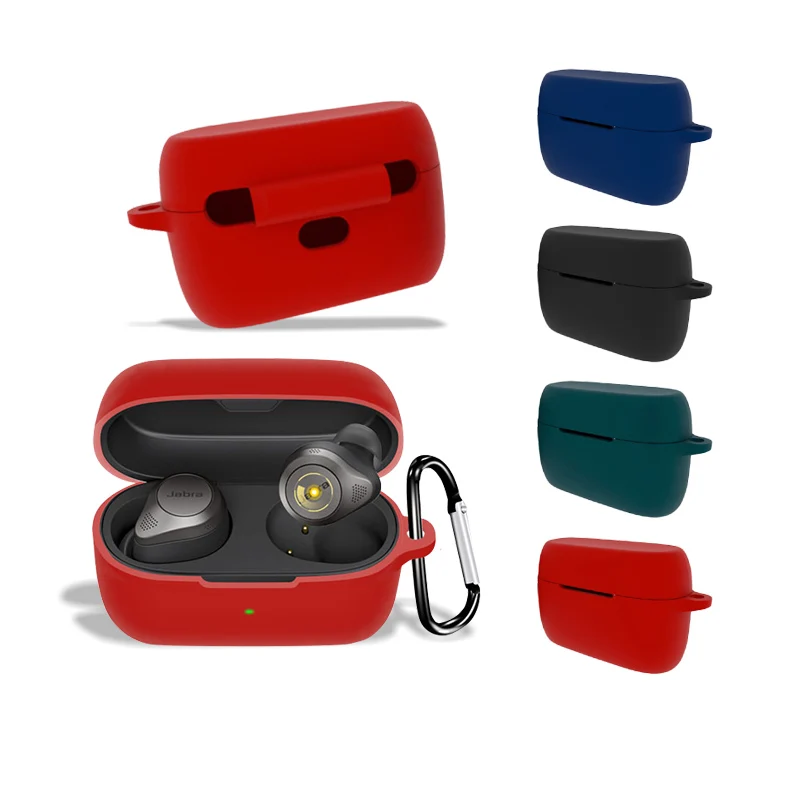 Factory Sale Silicone Protective Cover Case for Jabra Elite 85T Earphone Case