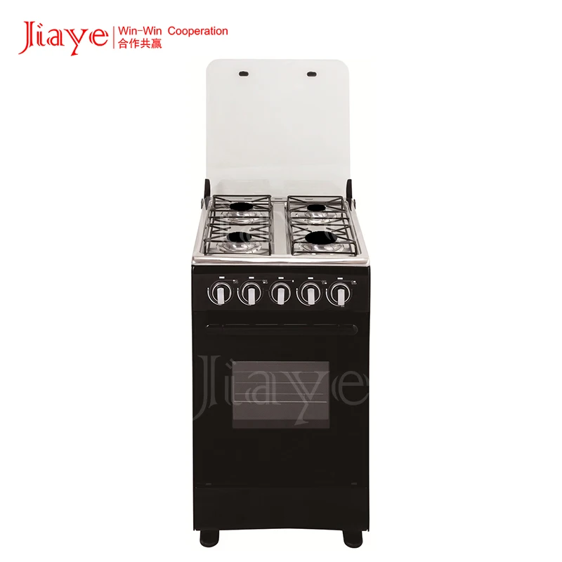 2024 Jiaye 50*50cm Freestanding Oven Stainless Steel Material High Quality Smart Gas Stove with two Burners and Electric Plates