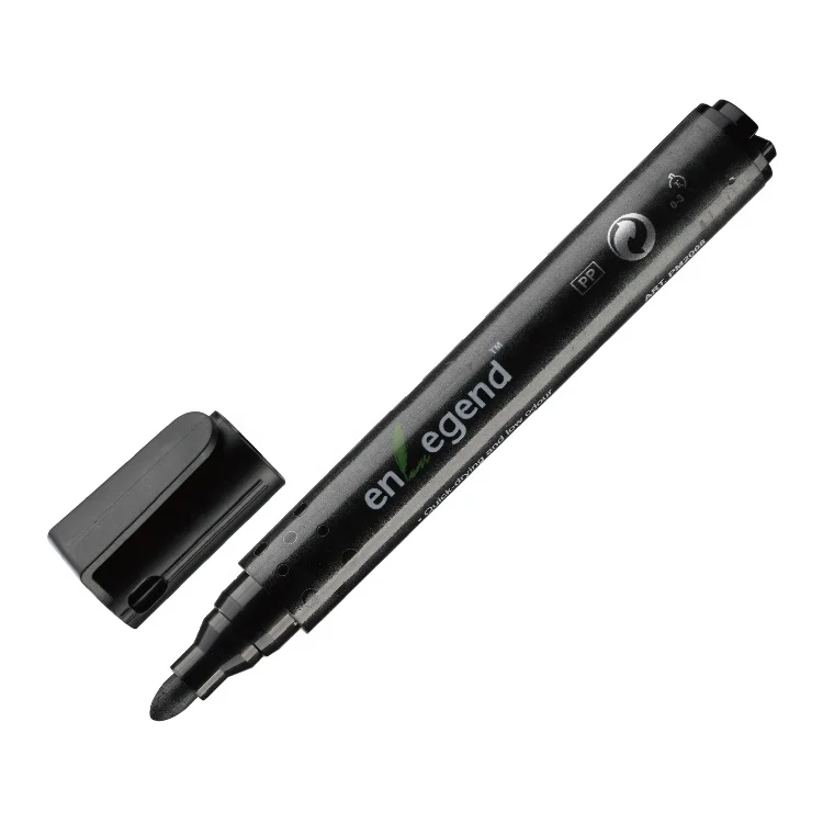 4 Pcs Refillable Waterproof Permanent Marker With PVC Wallet