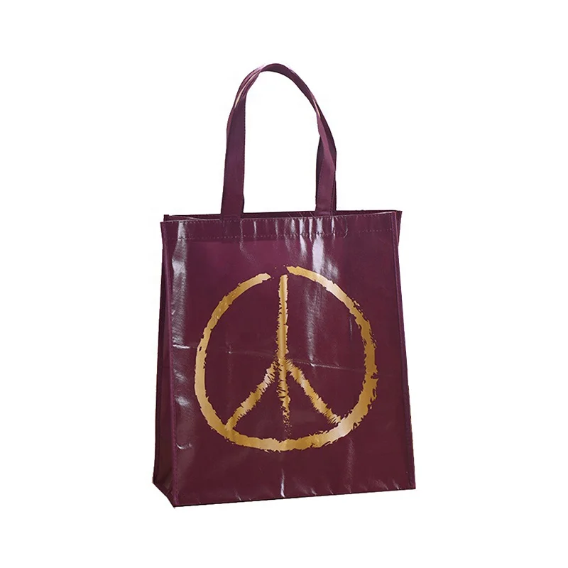 High quality china manufacturer wholesale durable recyclable material pp non woven packaging bag with logo