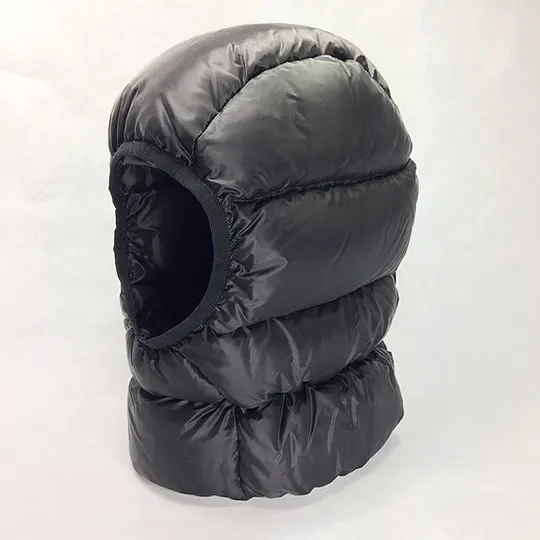 Ultralight and Warm balaclava skit Down winter Balaclava Hood  Outdoor Down Hat for Skiing Hunting Cycling