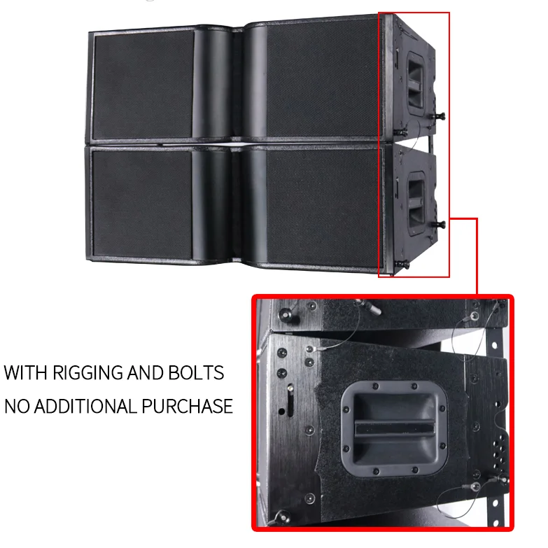 complete set  passive line array powered pa speakers and 18 inch bass with amplifier for stage prefomance powered speaker