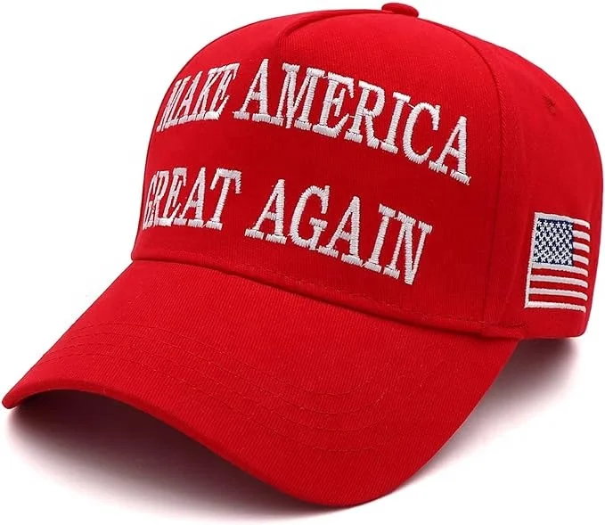 2024 MAGA Hats 45-47 Make America Great Again Hat Election Campaign Baseball Cap With USA Flag