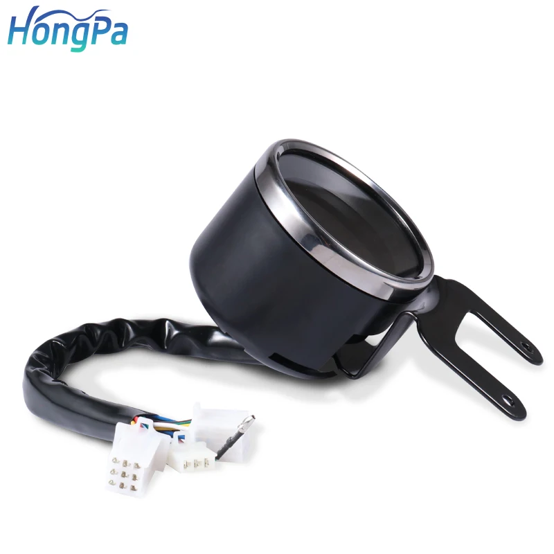 Multifunction Motorcycle LCD Digital Odometer Universal Instrument LED Speedometer Tachometer