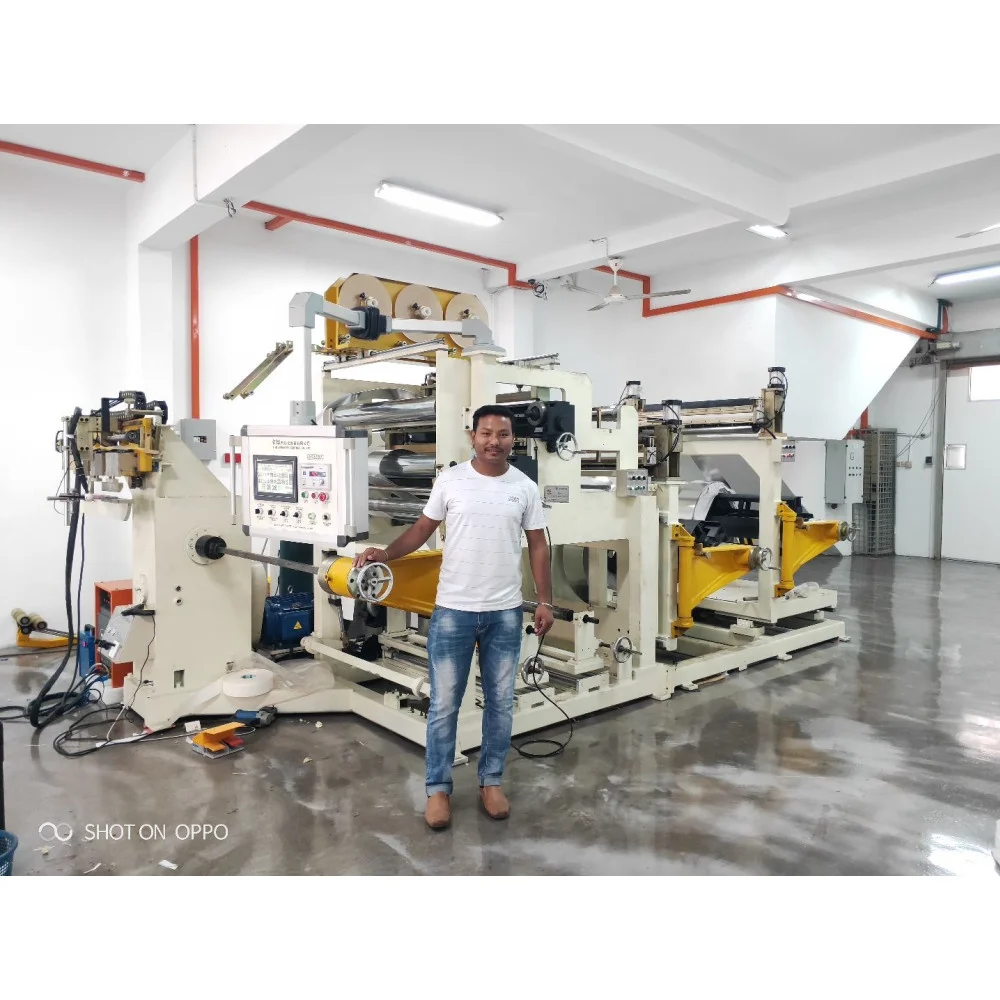 Automatic Transformer Foil winding machine for Winding Low Voltage Copper Aluminium Coils