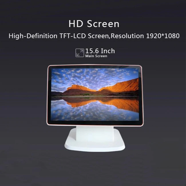 Cashier machine for supermarket pos system set touch screen cash register android tablet with printer cashier touch screen