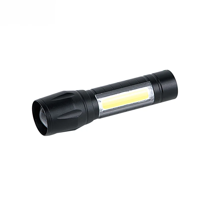 Hlm Portable Rechargeable 3w Mini Handheld Led Flashlight For Biking Camping