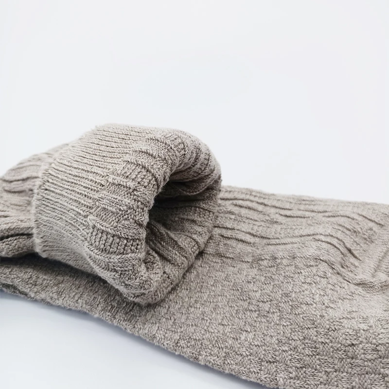 All Seasons Men Quarter Hemp socks 100% hemp yarn customize oversize natural flax crew socks no dyeing