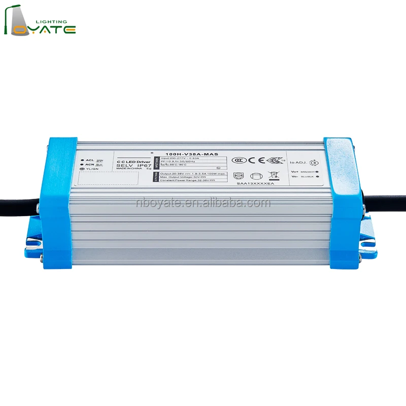 100w Led Driver Street Light Flood Light Emergency Power Supply IP67 Waterproof Dimmable Driver