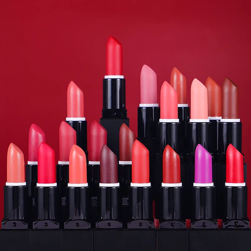 Wholesale Makeup long lasting Vegan Private Label Matte Velvet Lipstick Lip Stick
